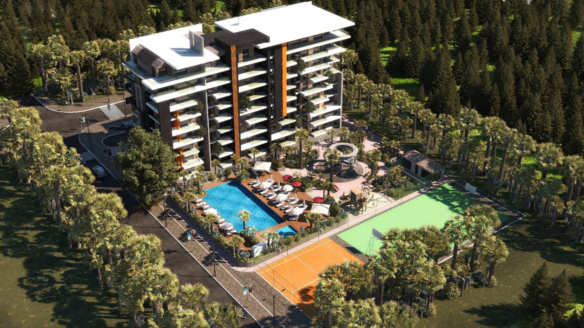 Apartments for sale in installments in Antalya Altintas