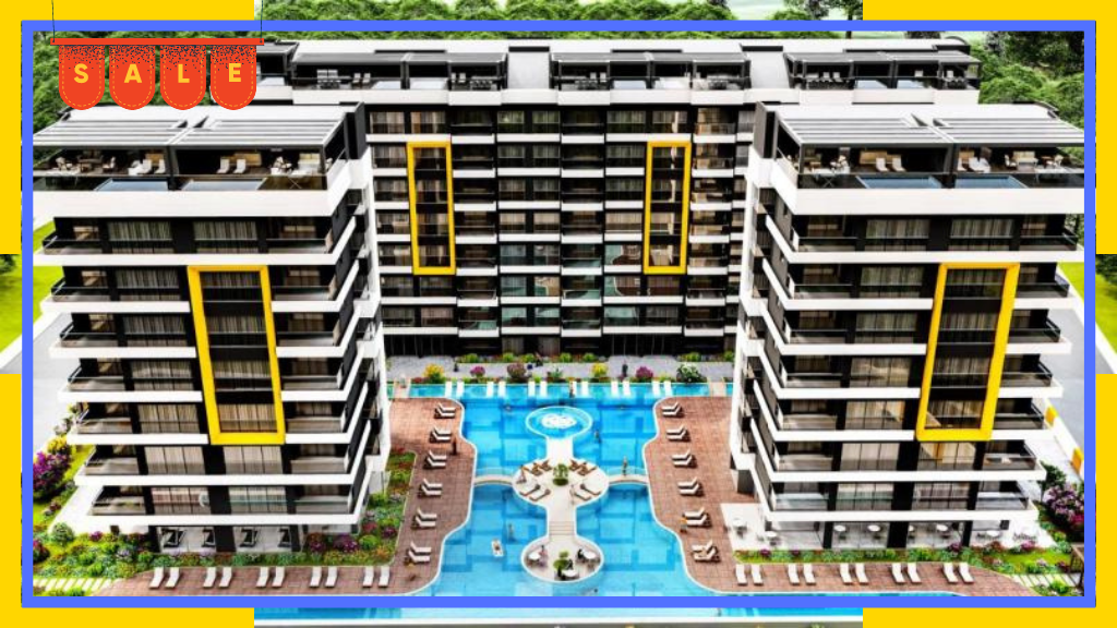 Apartments with a wonderful mountain and sea view for sale in Antalya within the complex (NEFES ANTALYA)