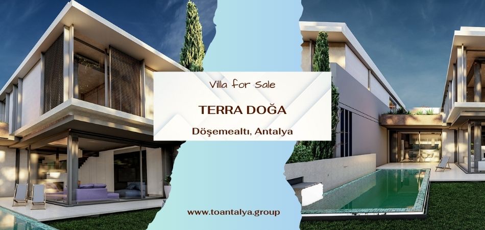 Villa for sale in Terra Doga compound in Dosemealti, Antalya