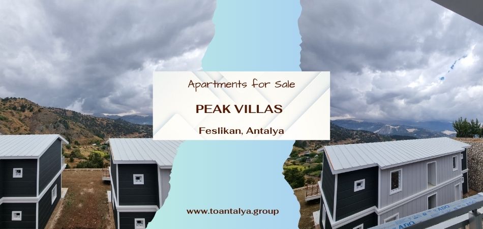 Feslikan Konyaaltı'nda Satılık Villa  - “Peak Villas”
