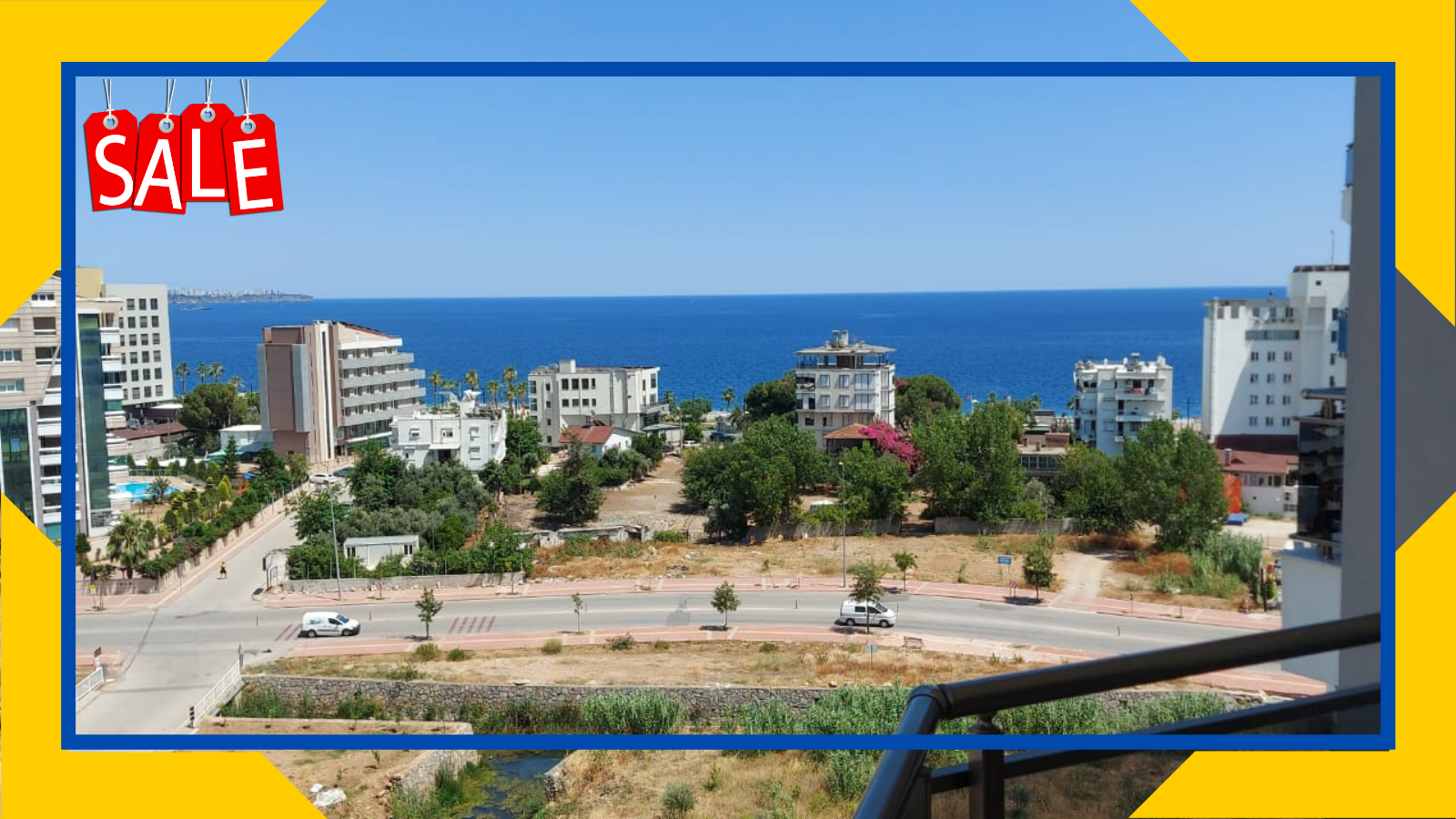 Apartments for sale in Antalya with direct sea views - Talia Complex