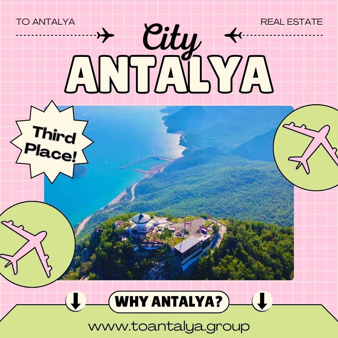 ANTALYA IN THE THIRD PLACE GLOBALLY