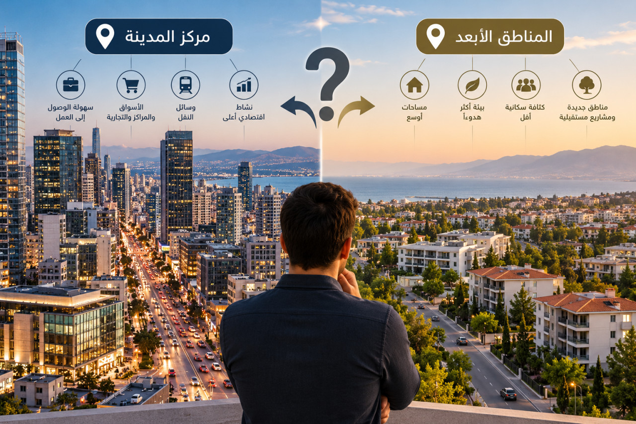 آیا نزدیکی به مرکز شهر همیشه یک مزیت برای خرید ملک است؟