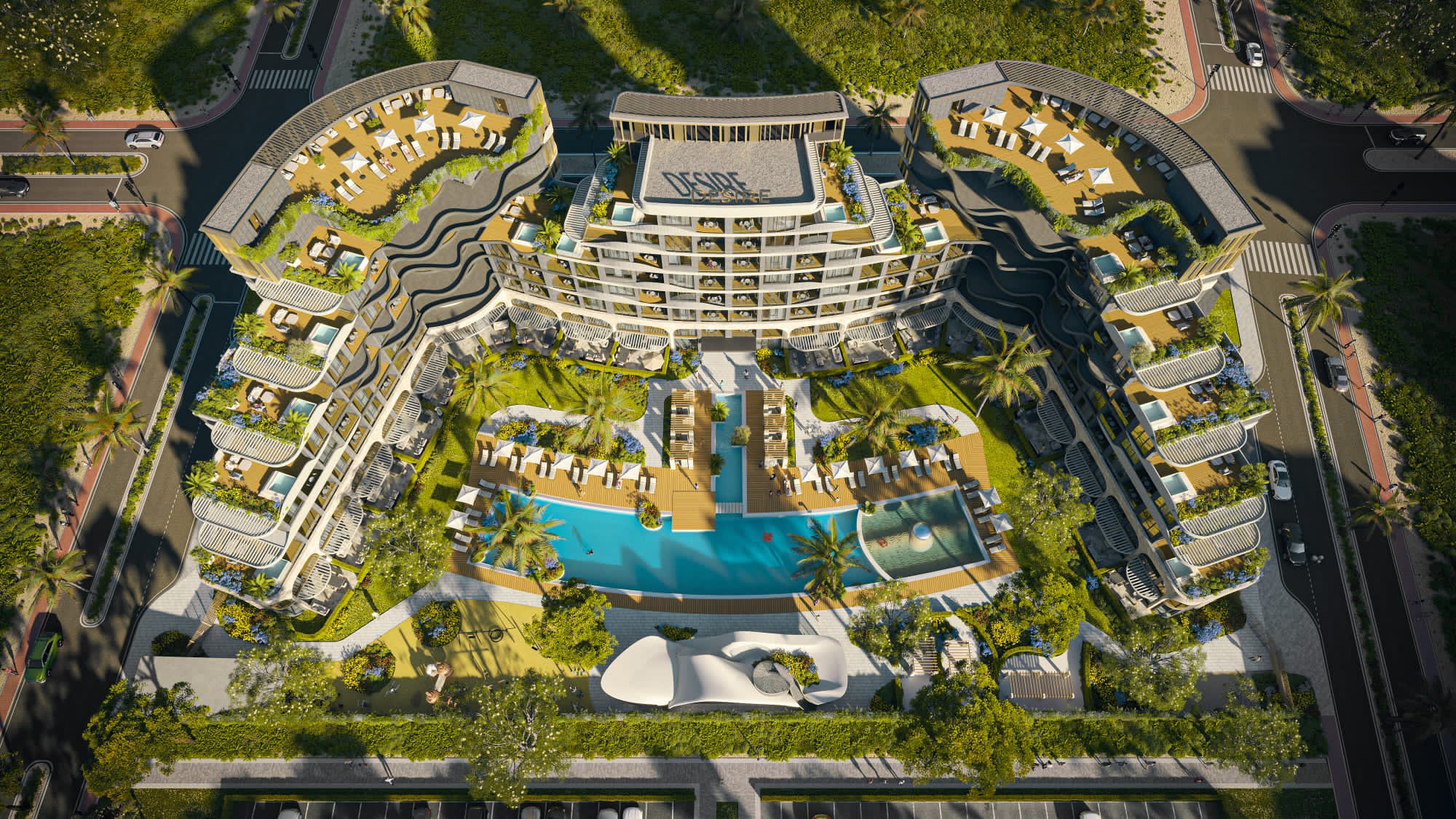 آپارتمان برای فروش در پروژه لوکس Desire Antalya Premium Residence در آلتینتاش آنتالیا