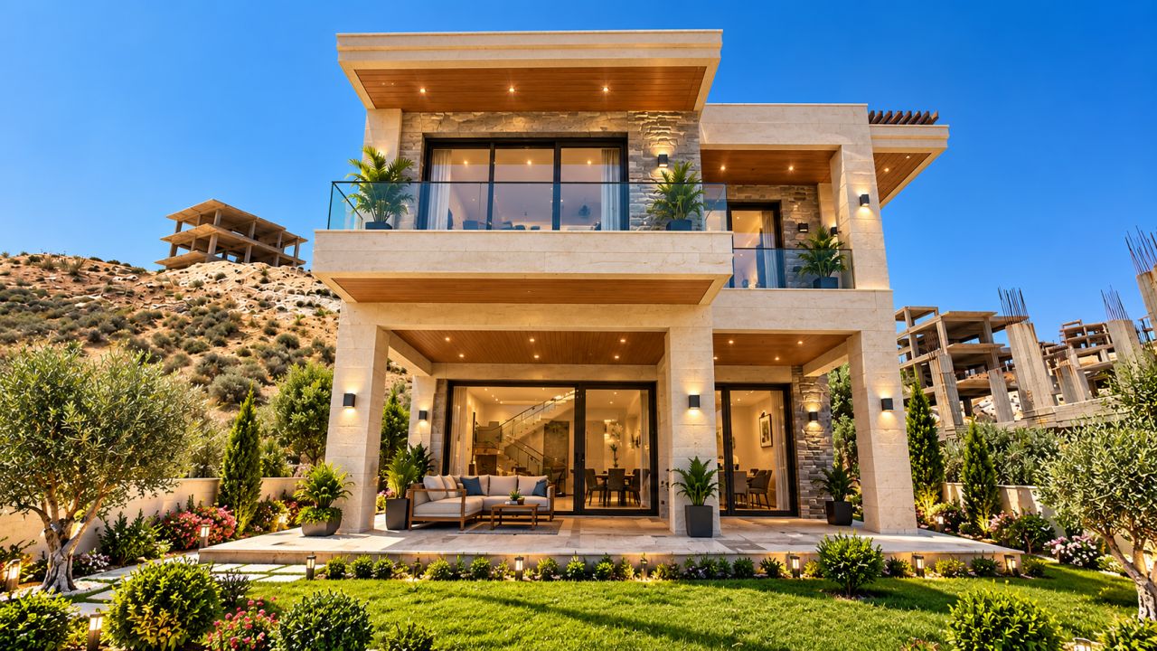 Two-Story Villa for Sale in Island D – Sheikh Zayed Villas Complex