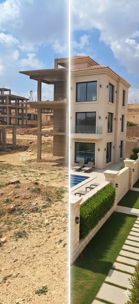 Şeyh Zayed Villaları Sitesinde Satılık Villa