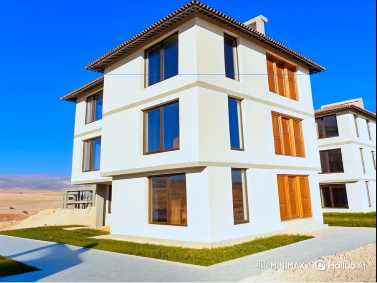 ویلا در مرحله اسکلت برای فروش در جزیره E – موقعیت عالی و فرصت سرمایه‌گذاری