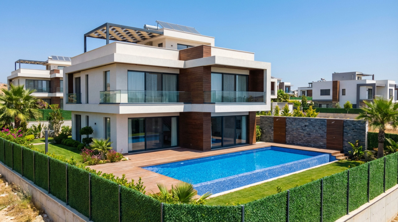 فيلا للبيع في مجمع فلل الشيخ زايد الجزيرة E