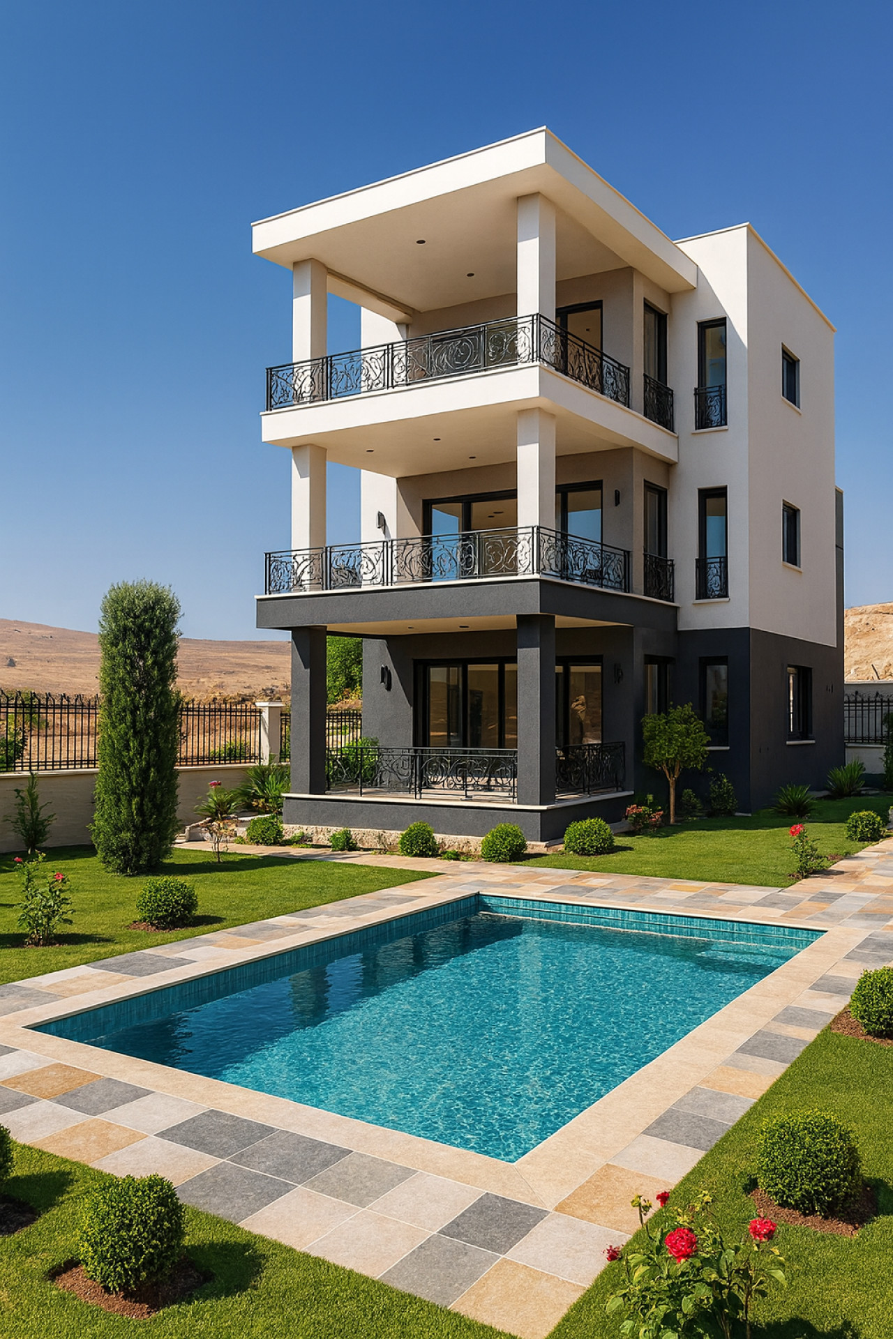 ویلا در شیخ زاید، جزیره E